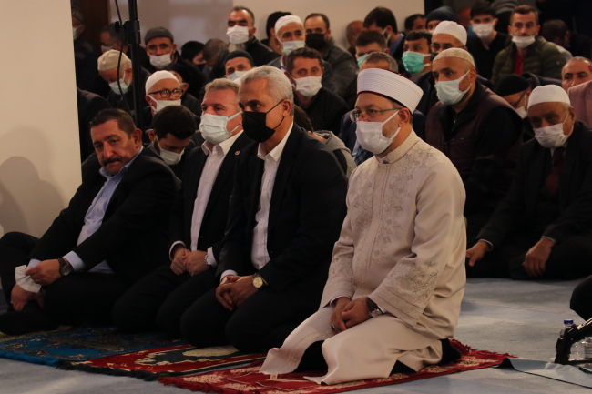 Ali Erbaş Kastamonu'da Mevlid Kandili Programı'na katıldı